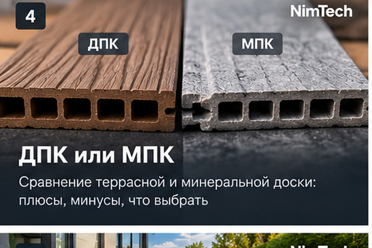ДПК или МПК: сравнение материалов — иллюстрация к статье NimTech