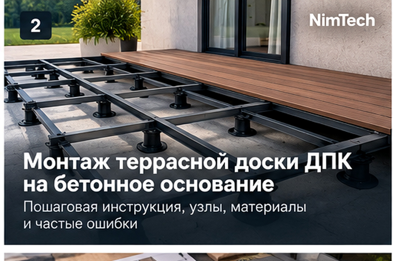 Установите стартовые и рядовые кляймеры — иллюстрация NimTech